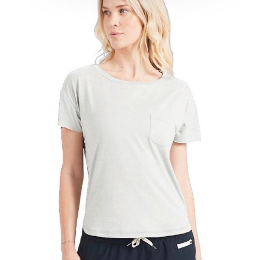 Vuori Lux Performance T Shirt Gray